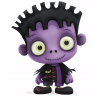 Purple Halloween Clipart