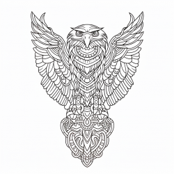 Tattoo Coloring Book Pages For Adults