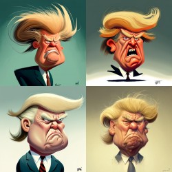 Exaggerated Character Caricatures