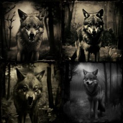 Eerie Animal Portraits