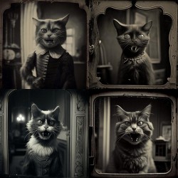 Eerie Animal Portraits