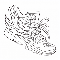 Shoes Fashion Coloring Pages For Teens