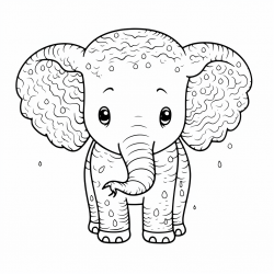 Fluffy Animals Coloring Books