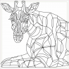 Geometric Pattern Animal Colouring Pages