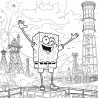 Cartoon Characters In Landmarks