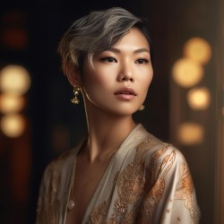 Exquisite Model Portrait Shots