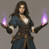 Fantasy Game Character Concept Art