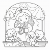 Cozy Friends Coloring Book Fun Pages