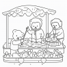 Cozy Friends Coloring Book Fun Pages