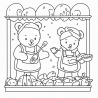 Cozy Friends Coloring Book Fun Pages