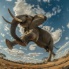 Capturing The Moments Distorted Animals