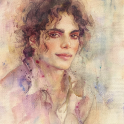 Watercolor Portrait Prompts – Elegance & Artistic Mastery