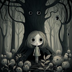 Eerie Kids Book Artwork