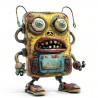 Grotesque 3D Monsters for Social Avatar