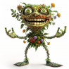 Grotesque 3D Monsters for Social Avatar