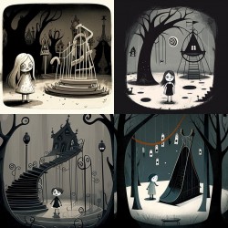 Eerie Kids Book Artwork