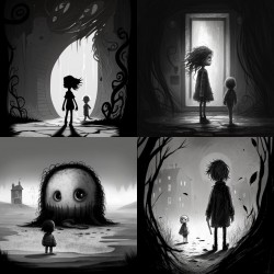 Eerie Kids Book Artwork