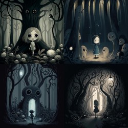 Eerie Kids Book Artwork