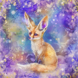 Watercolor Fantasy Animal