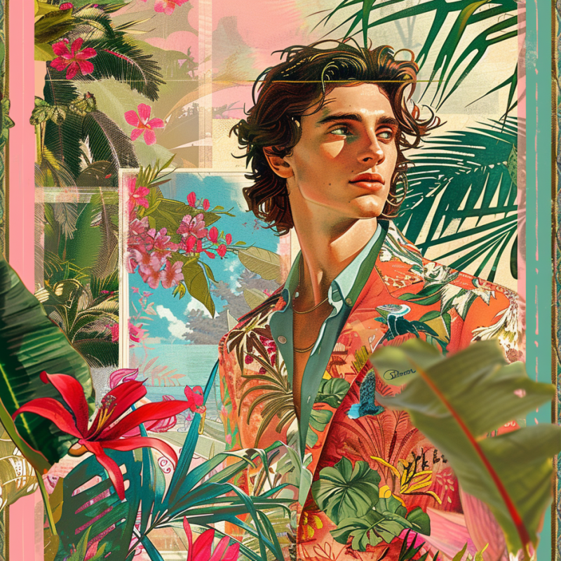 Tropical Vintage Elegance