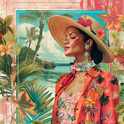 Tropical Vintage Elegance