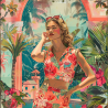 Tropical Vintage Elegance