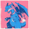 Bold Brushstroke Pokemon Art