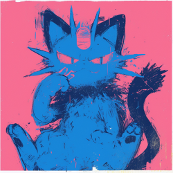 Bold Brushstroke Pokemon Art