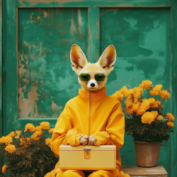 Fashion Animal Portrait