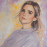 Dreamy Hyperrealistic Portrait