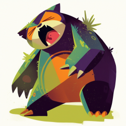 Geometric Abstraction Pokemon Art