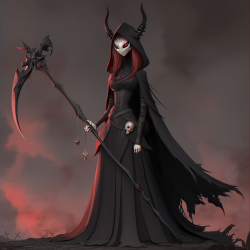 Dark Fantasy Game Character