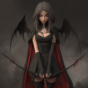 Dark Fantasy Game Character