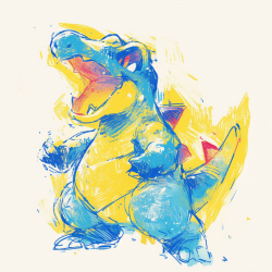 Rough Sketch Pokemon Illustration